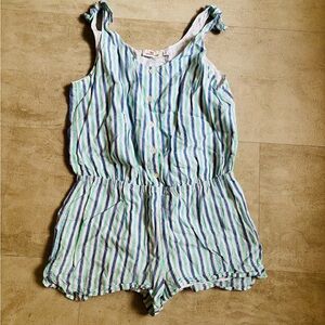 Vineyard Vines Striped Sleeveless Romper